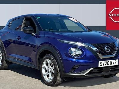 Usado Nissan Juke N-Connecta 117 HP (86 kW) 2020 Azul SUV