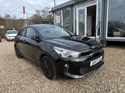 Used Kia Rio 89 HP (65 kW) 2017 Black Hatchback