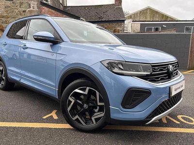 Blue New 2025 VW T-Cross R-line SUV | £25,995 (A bit pricey)