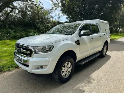 Usado Ford Ranger XLT 160 CV (117 kW) 2018 Blanco Pickup/Camioneta