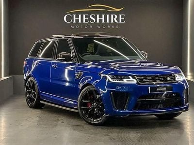 Used Land Rover Range Rover Sport SVR 575 HP (422 kW) 2018 Blue SUV