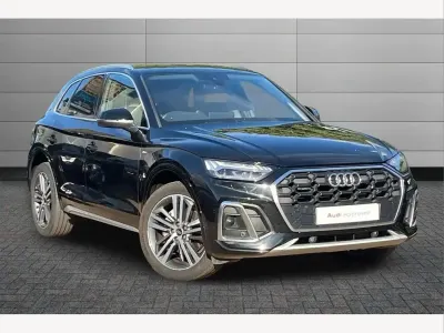 Used Audi Q5 S-Line 265 HP (194 kW) 2022 Mythos black SUV