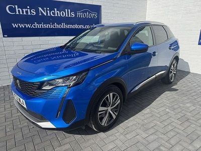 Blue Used 2021 Peugeot 3008 Allure Premium Hatchback | £14,995 (A bit pricey)