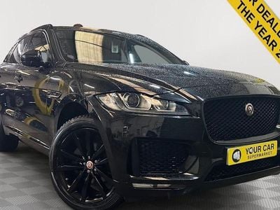 Black Used 2020 Jaguar F-Pace Chequered Flag SUV | £20,000 (Good price)