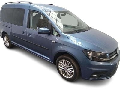 Used VW Caddy Maxi Life Life 114 HP (83 kW) 2021 Blue MPV