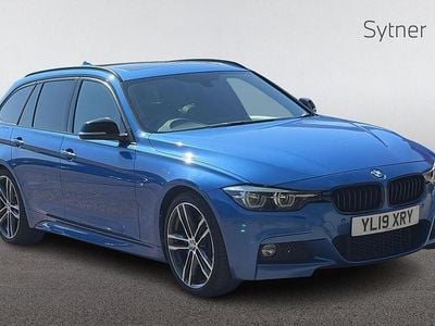 Begagnad BMW 320 M Sport 181 HK (133 kW) 2019 Blå Kombi