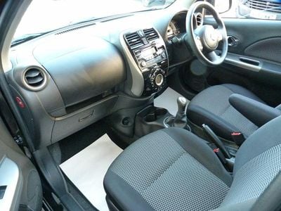 Used Nissan Micra Acenta 80 HP (58 kW) 2014 Black Hatchback