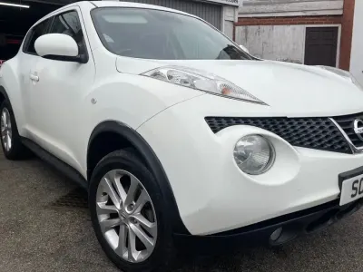 Used Nissan Juke Acenta 110 HP (80 kW) 2011 White SUV
