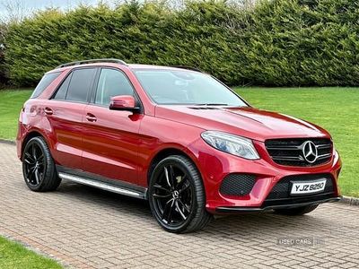 Used Mercedes GLE250 AMG line 2016 Red Estate