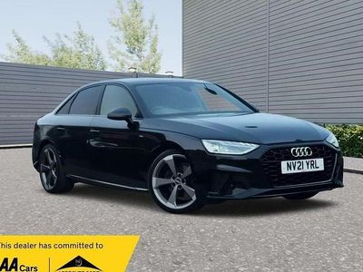 Used Audi A4 Black Edition 150 HP (110 kW) 2021 Black Sedan