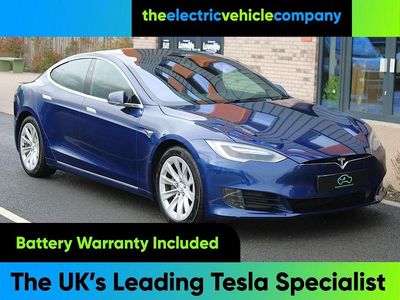Blue Used 2017 Tesla Model S Hatchback | £14,995 (Fair price)