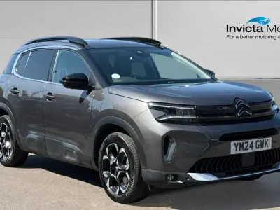 Used Citroën C5 Aircross 131 HP (96 kW) 2024 Platinum grey metallic SUV