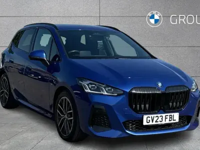 Used BMW 220 Active Tourer M Sport 168 HP (123 kW) 2023 Blue MPV