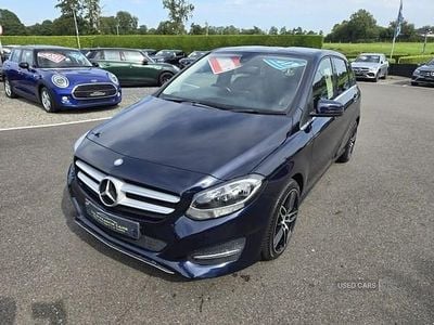 Used Mercedes B180 2017 Blue MPV