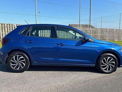 Used VW Polo Life 95 HP (69 kW) 2023 Blue Hatchback