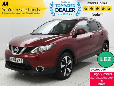 Used Nissan Qashqai N-Connecta 110 HP (80 kW) 2017 Red SUV