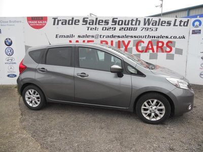 Begagnad Nissan Note Acenta Premium 90 HK (66 kW) 2016 Grå Halvkombi