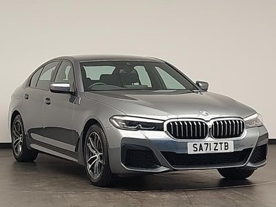 Blue Used 2021 BMW 530e M Sport Sedan | £27,198 (A bit pricey)