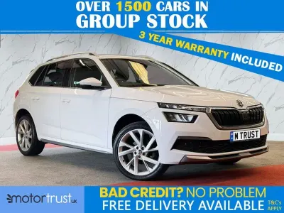 Used Skoda Kamiq SE L Executive 150 HP (110 kW) 2022 White SUV