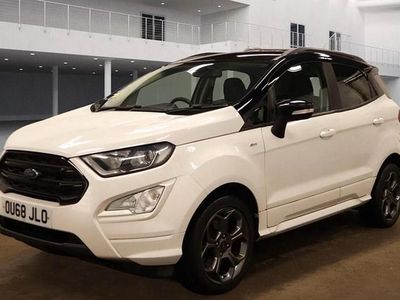 Used Ford Ecosport ST-Line 125 HP (91 kW) 2018 White SUV