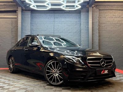 Used Mercedes E220 AMG line 2020 Black Sedan