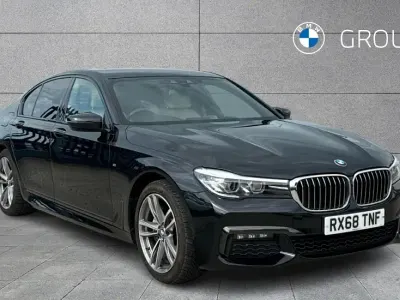 Used BMW 740 M Sport 316 HP (232 kW) 2018 Black Sedan