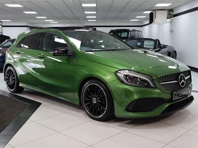Green Used 2017 Mercedes A220 AMG Line Premium Plus Hatchback | £7,949 (Good price)