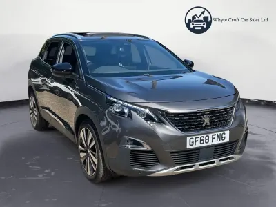Used Peugeot 3008 GT-line 2018 Grey SUV