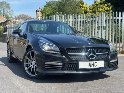 Used Mercedes SLK55 AMG AMG 421 HP (309 kW) 2013 Black Cabriolet