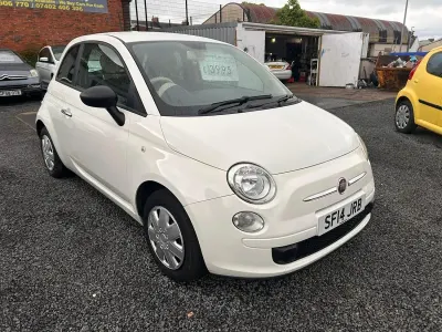 Used Fiat 500 Pop 69 HP (50 kW) 2014 White Hatchback
