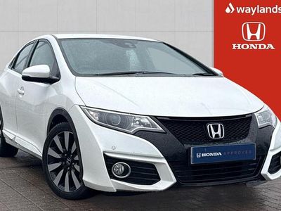 Used Honda Civic SE Plus 2017 White Hatchback
