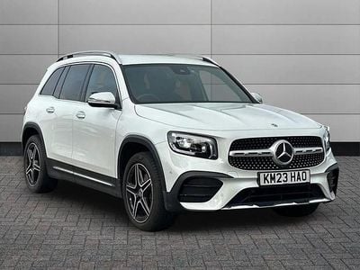 Used Mercedes GLB200 AMG Line Premium 163 HP (119 kW) 2023 White SUV