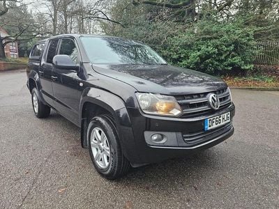 Black Used 2016 VW Amarok Pickup | £9,499