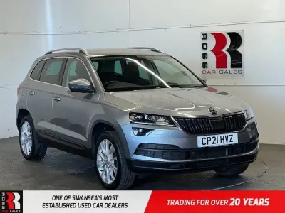 Gebraucht Skoda Karoq SE L 150 PS (110 kW) 2021 Grau SUV