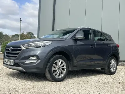Used Hyundai Tucson SE 177 HP (130 kW) 2017 Grey SUV