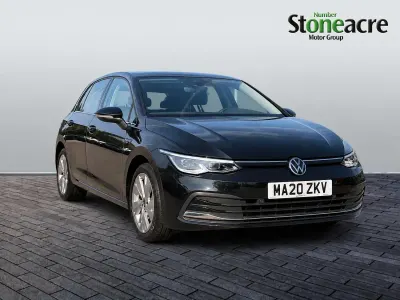 Used VW Golf VII Style 150 HP (110 kW) 2020 Black Hatchback
