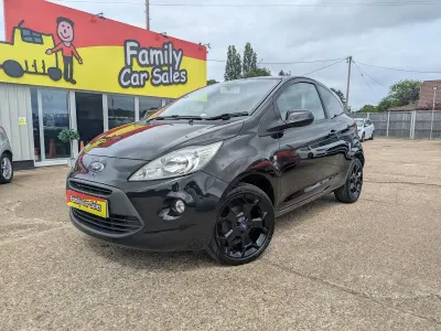 Used Ford Ka Zetec 2016 Black Hatchback