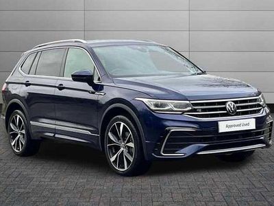 Used VW Tiguan Allspace R-line 150 HP (110 kW) 2025 Blue SUV