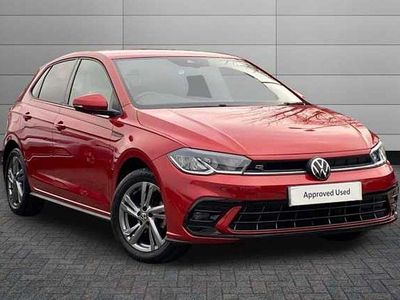 Used VW Polo R-line 95 HP (69 kW) 2023 Red Hatchback