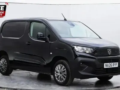 New Peugeot Partner S 131 HP (96 kW) 2026 Nera black MPV