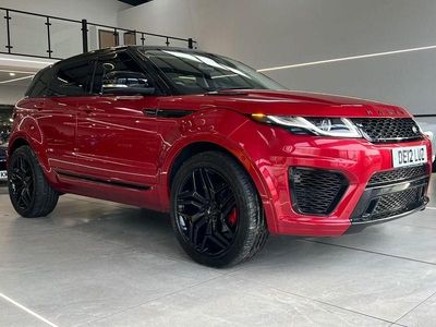 Begagnad Land Rover Range Rover evoque Pure 190 HK (139 kW) 2012 Röd SUV