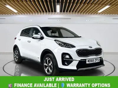 Used Kia Sportage 177 HP (130 kW) 2019 White SUV