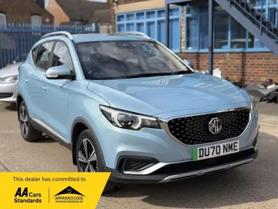 Used MG ZS Exclusive 105 kW (143 HP) 2020 Blue SUV