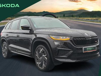 Used Skoda Kodiaq vRS 241 HP (177 kW) 2024 Black SUV