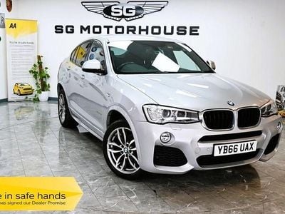 Used BMW X4 M Sport 190 HP (139 kW) 2017 Silver SUV