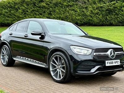 Used Mercedes GLC300 AMG Line Premium 245 HP (180 kW) 2019 Black Coupe