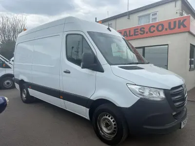 Used Mercedes Sprinter 161 HP (118 kW) 2019 White Van