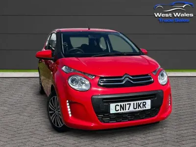 Usado Citroën C1 Feel 2017 Rojo Utilitario