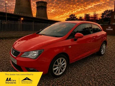 Used Seat Ibiza 85 HP (62 kW) 2015 Red