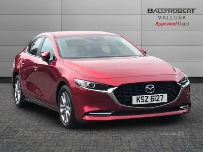 Used Mazda 3 2023 Red Sedan